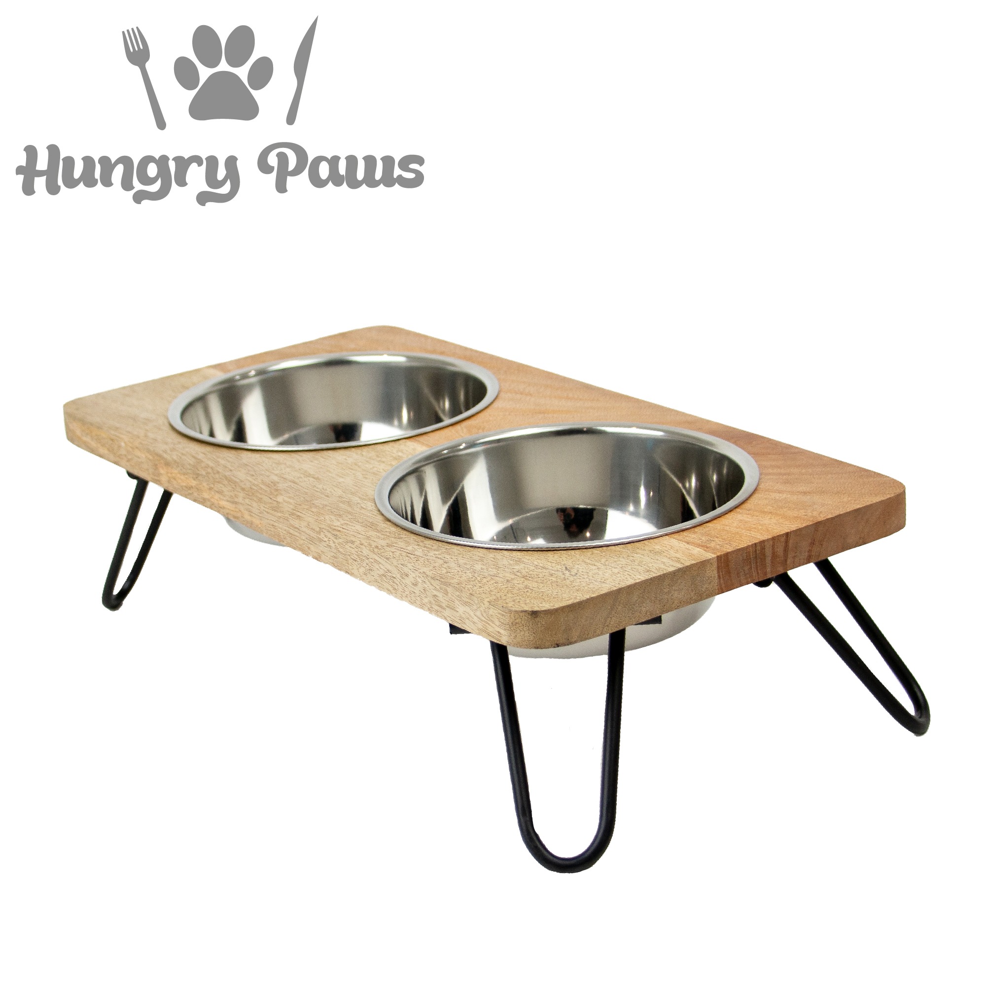 Ancol Raised Twin Feeder 880ml M