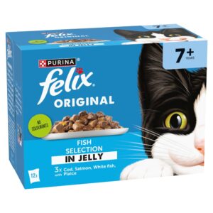 (Discontinued) Felix Pch Orig Sen 7+ Fish CIJ 4x12x85g