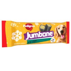 (Discontinued) Pedigree Xmas Jumbone Med Turkey 2x12