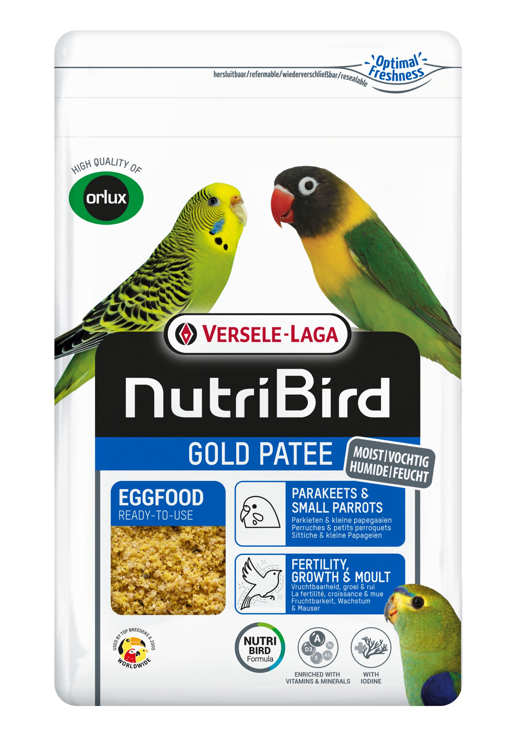 (Discontinued) VL NutriBird Gold Patee Sml Parakeet 1kg
