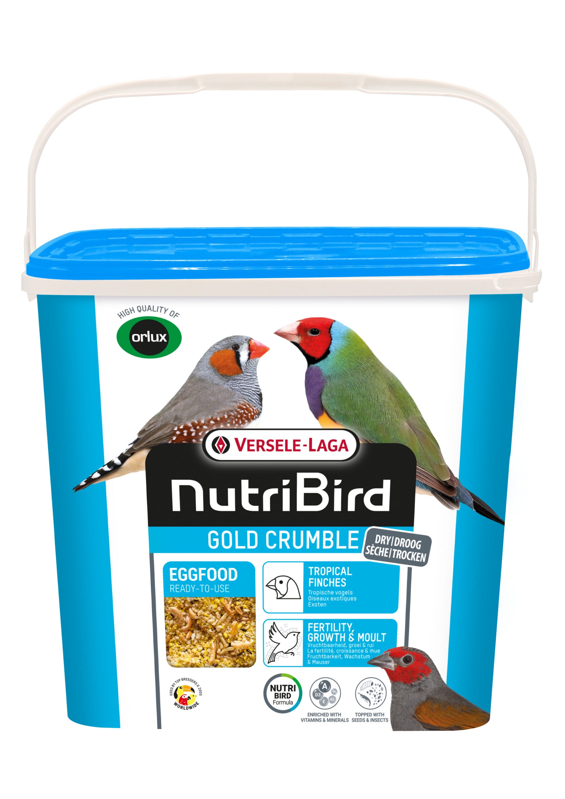 (Discontinued) VL NutriBird Gold Crumble Trop Finch 4kg