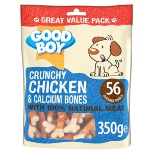 Good Boy Crunchy Chick&Cal Bones 4x350g