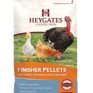 Heygates Turkey Poultry Finish Plts 20kg