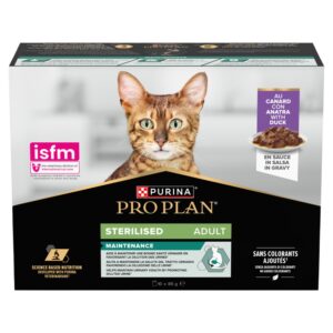 (Discontinued) Pro Plan Adult Sterilised Cod 4x10x75g