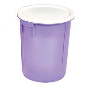 Pet Feed Container & Lid Purple 28 L