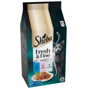 (Discontinued) Sheba Pch Fresh & Fine T&S&W CIJ 8x6x50g