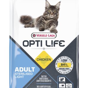 (Discontinued) VL Opti Life Cat Adult Steri Light 7.5kg