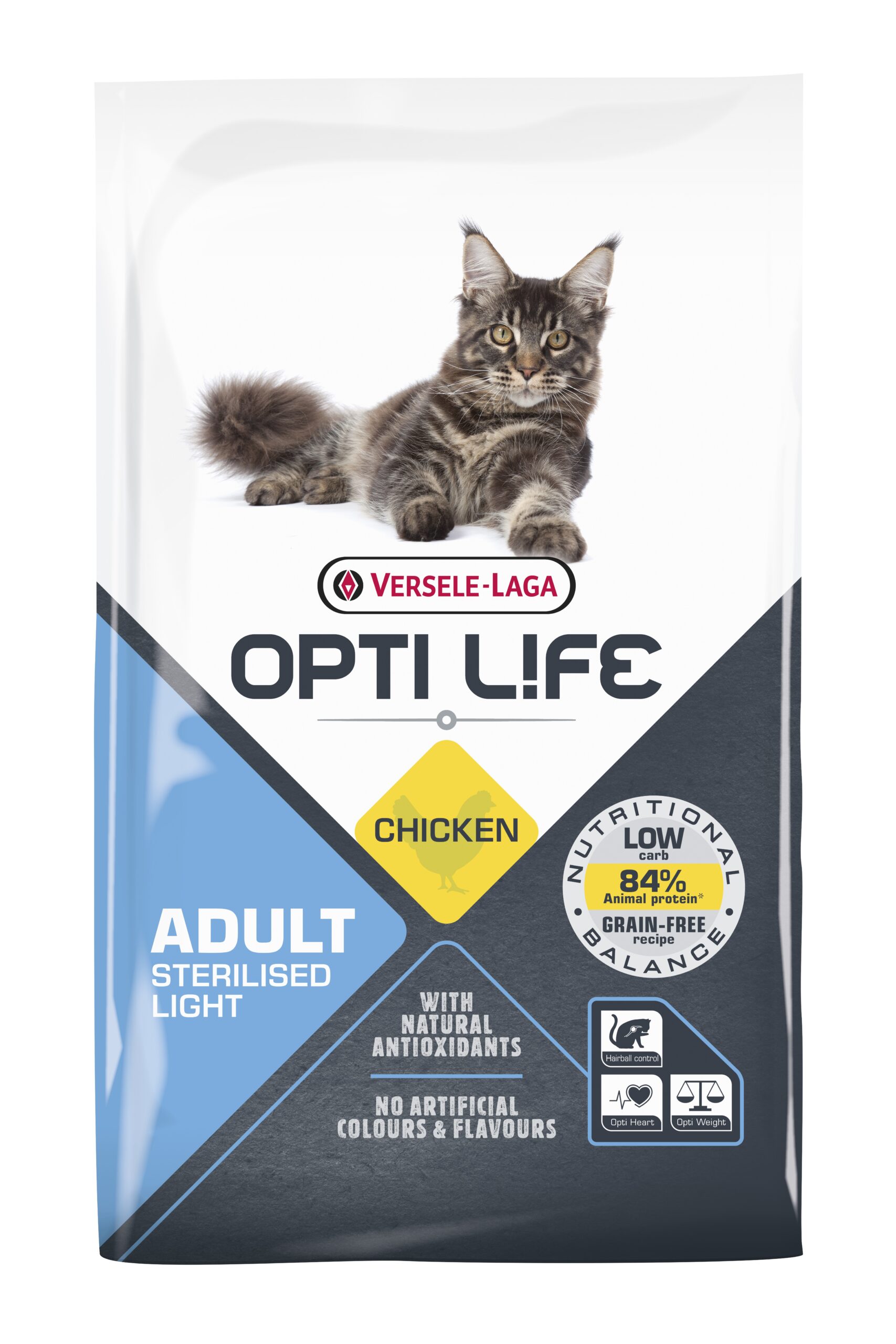 (Discontinued) VL Opti Life Cat Adult Steri Light 7.5kg