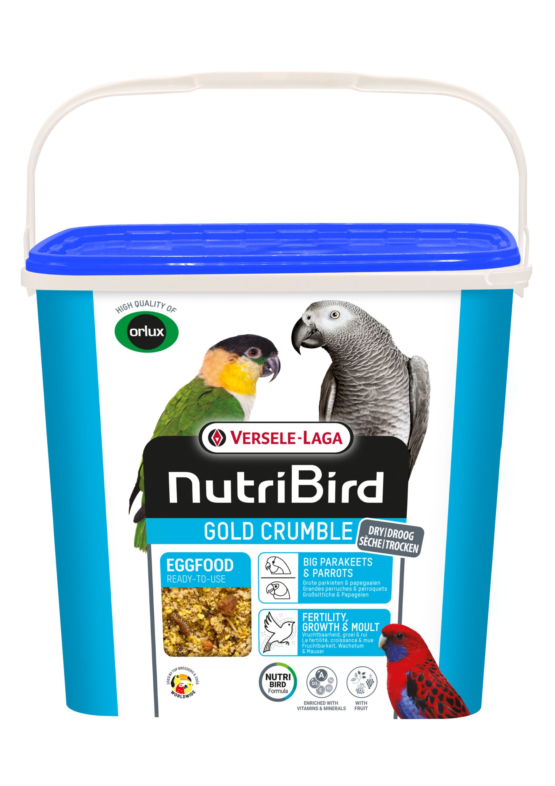 (Discontinued) VL NutriBird Gold Crumble Parrot 4 kg