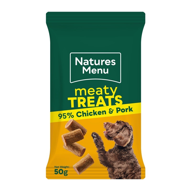 N/Menu Dog Meaty Treat Chicken 12x50g