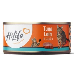 HiLife Cat Tin Tuna Loin Sauce 12x70g