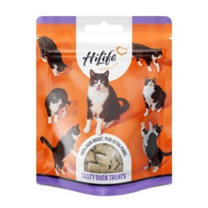 HiLife Cat Tasty Duck Treats 12x10g