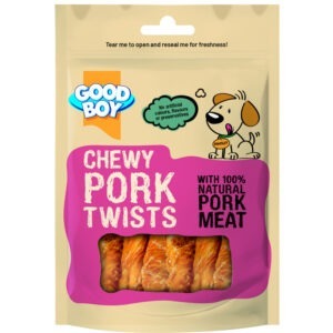 Good Boy Chewy Twists Pork 60gx12