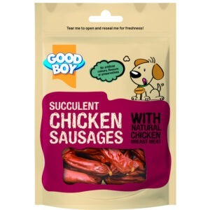 Good Boy Chicken Sausages 75gx12