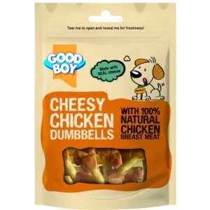 Good Boy Cheesy Dumbbells Chicken 80gx10