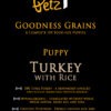 Goodness Grains Turkey With Rice Puppy