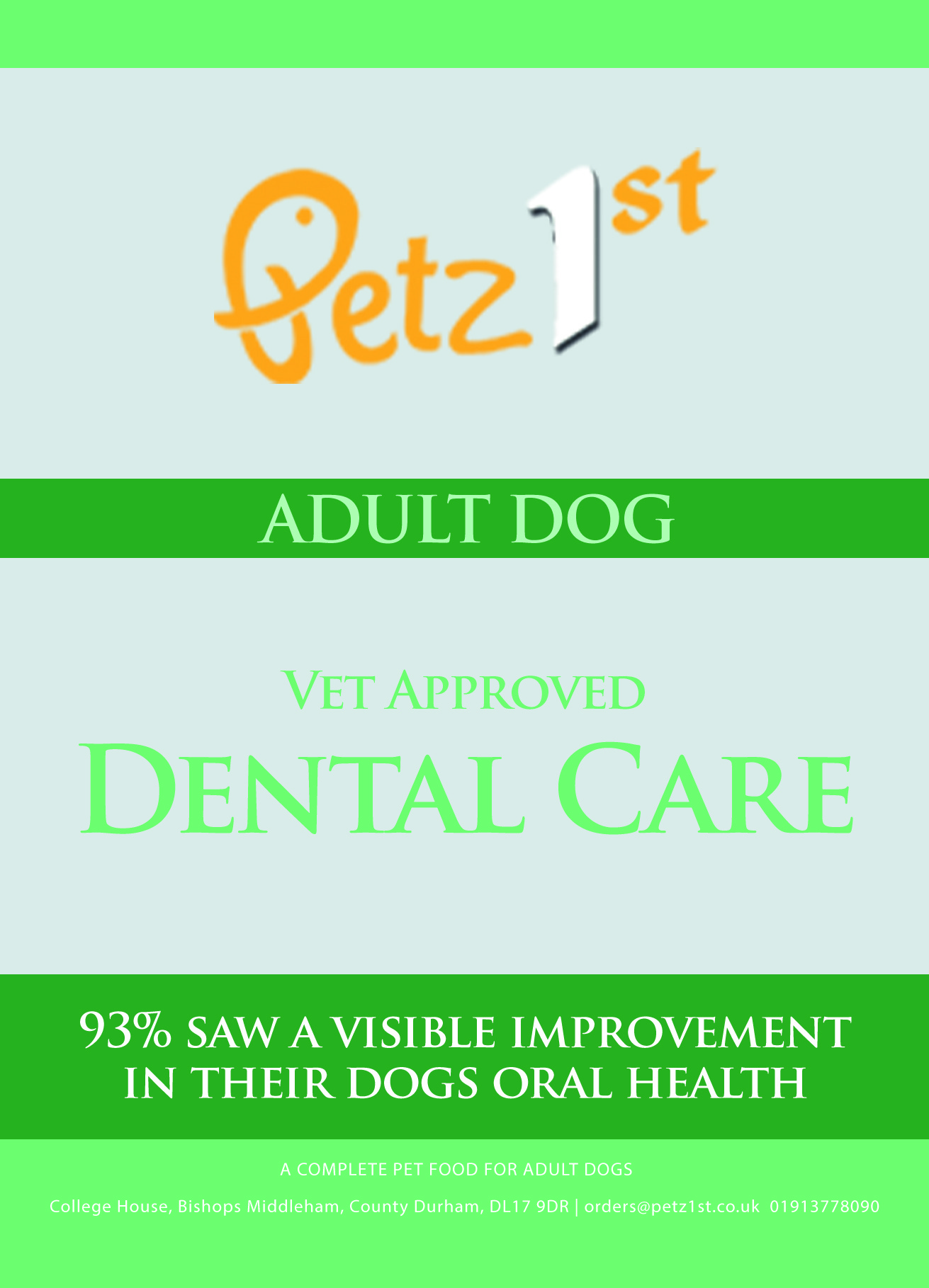 Peptide+ Dental Adult Dog